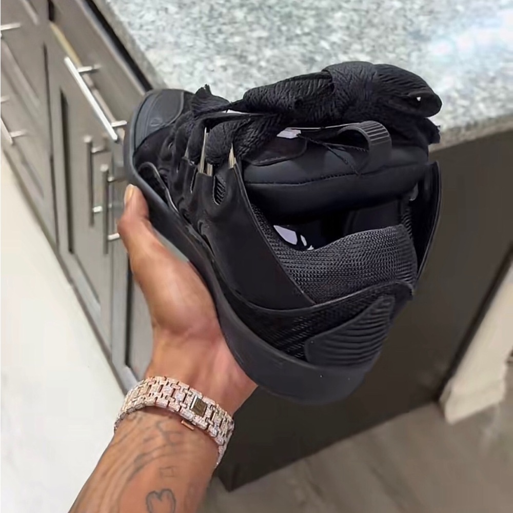 Lanvin Leather Curb “Triple Black”